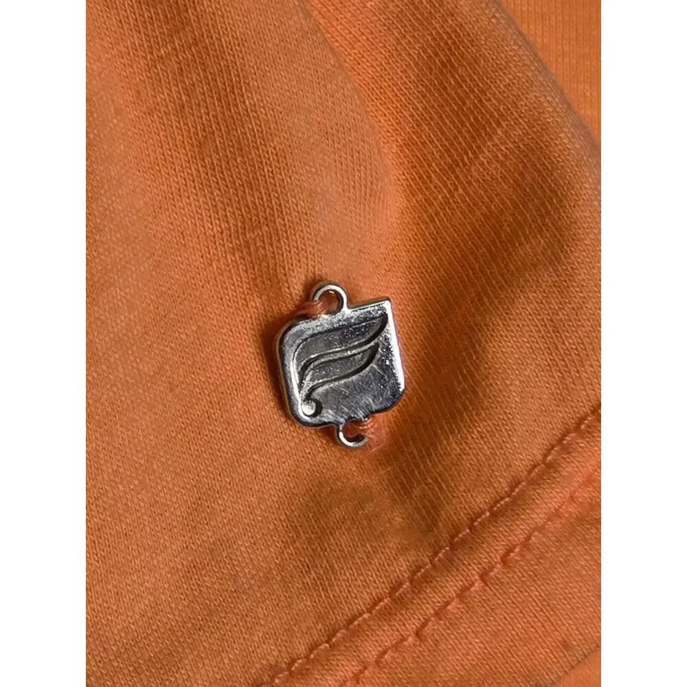 Fabletics Millie Long Sleeve Shirt Open Back Essential Tee‎ Coral Women's SZ SM - Picture 4 of 4